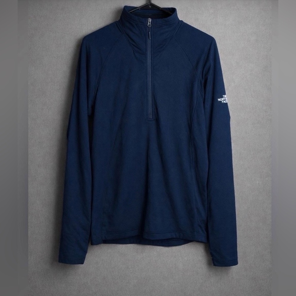 The North Face Navy blue quarter zip